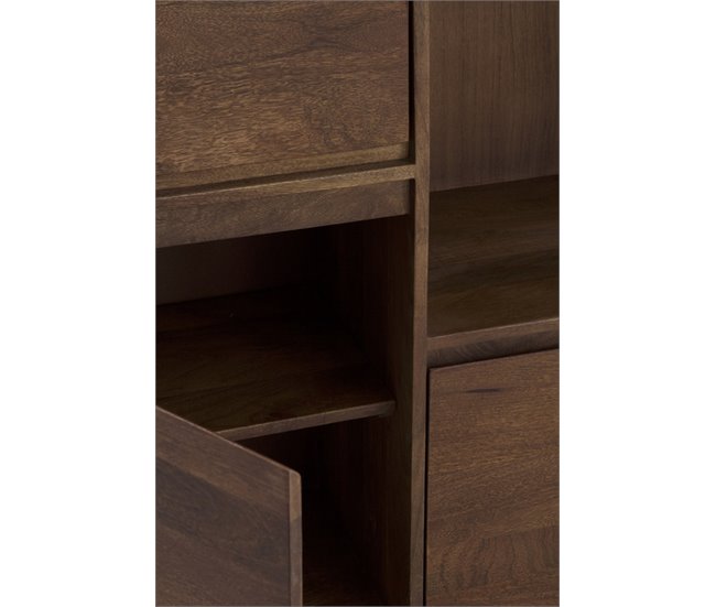 Aparador Alto 3 Puertas Madera