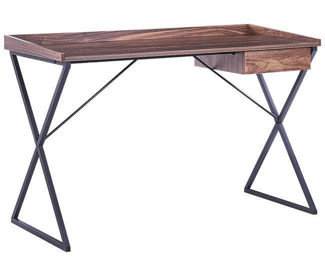 Beliani Escritorio NOXON 120x54 Marron