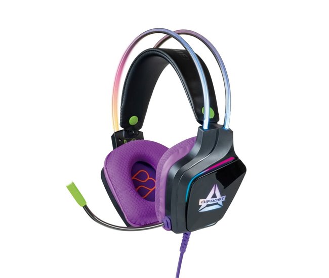 Auriculares con Micrófono Gaming Multicolor