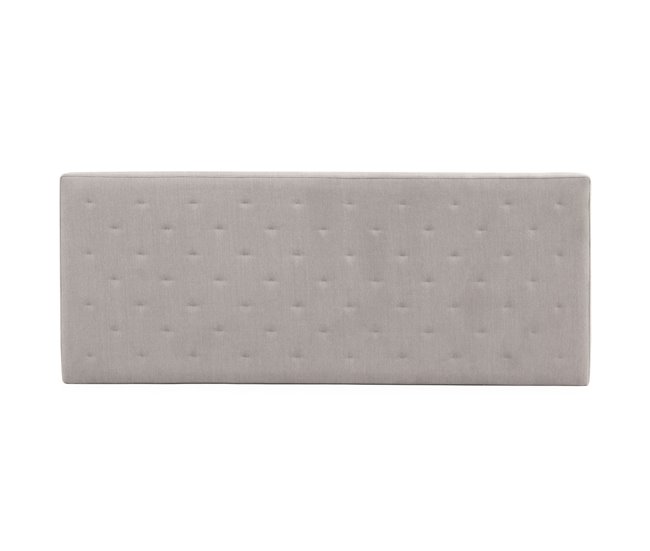 Cabecero tapizado Malta Gris 150 Gris