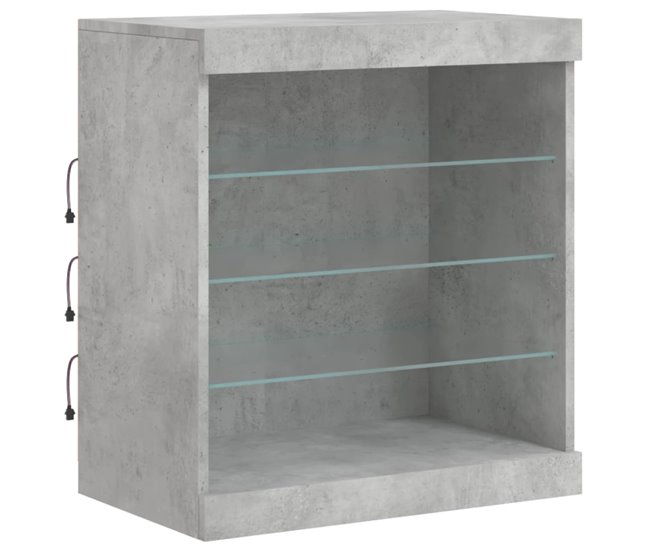 Aparador con luces LED 181 Blanco