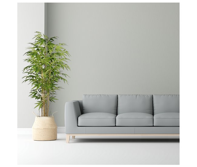 Acomoda Textil – Planta Artificial Decorativa con Macetero. Verde