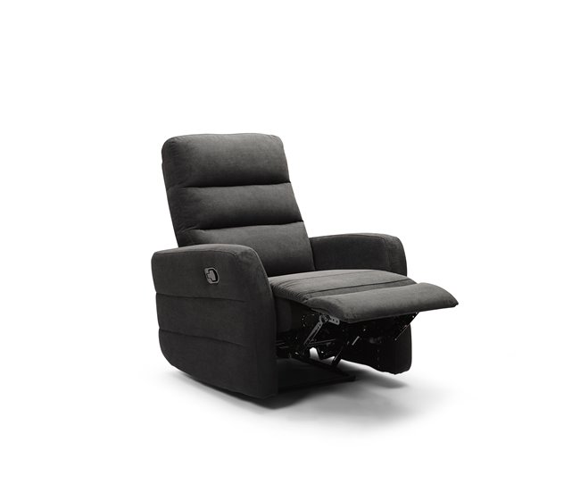 Sillón relax manual ZEUS color gris Gris