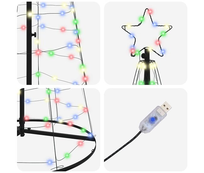 Árbol Navidad - Árbol navideño Multicolor