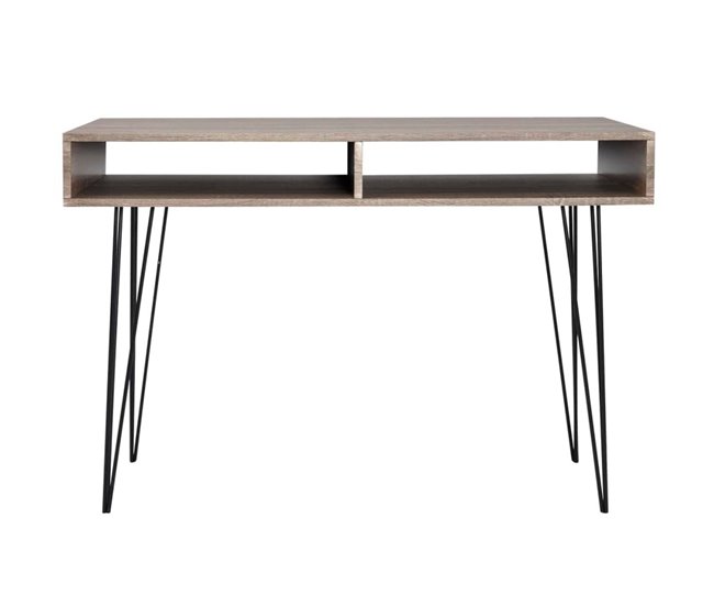 Escritorio Mango  compartimentos Gris