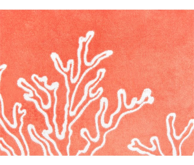Beliani Cojín decorativo NORI 45x45 Naranja
