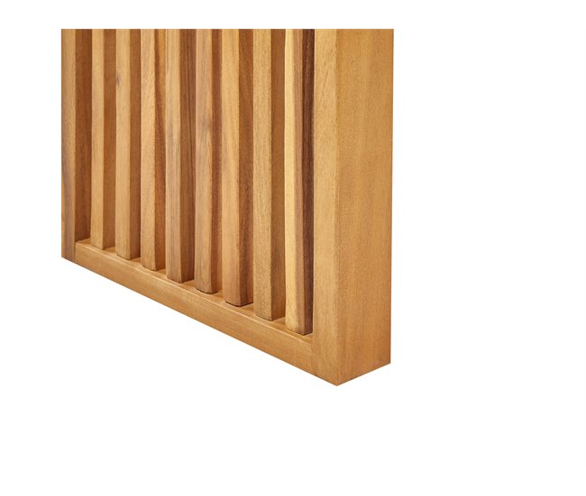 Beliani Conjunto de comedor BELLANO Madera Clara