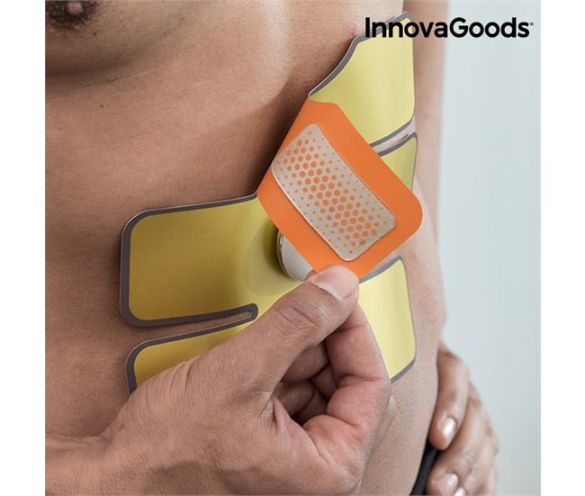 Parche Electroestimulador Abdominal IG117407 Amarillo