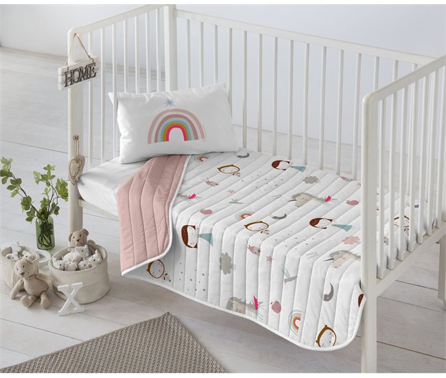 COLCHA BOUTI REVERSIBLE UNICORN P Multicolor