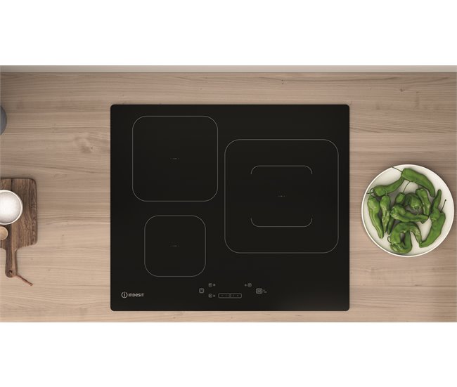 Placa inducción INDESIT IS 33Q60 NE Negro