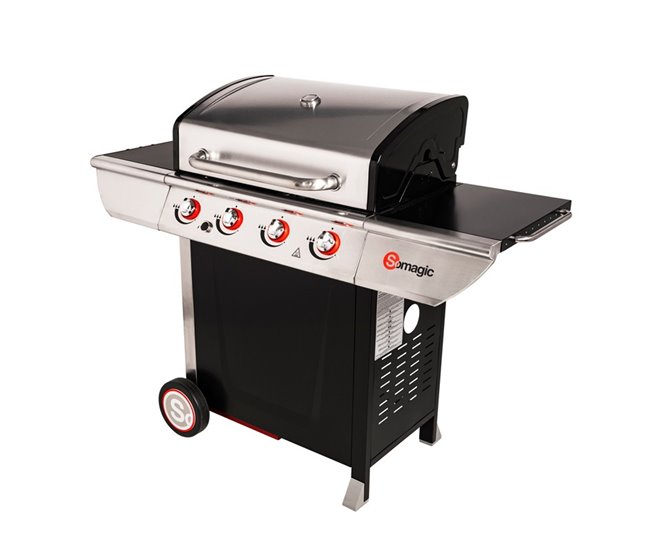 Barbacoa de gas MANHATTAN 400GPI Negro