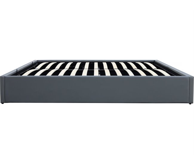 Cama doble de PVC con box 213x167 Gris