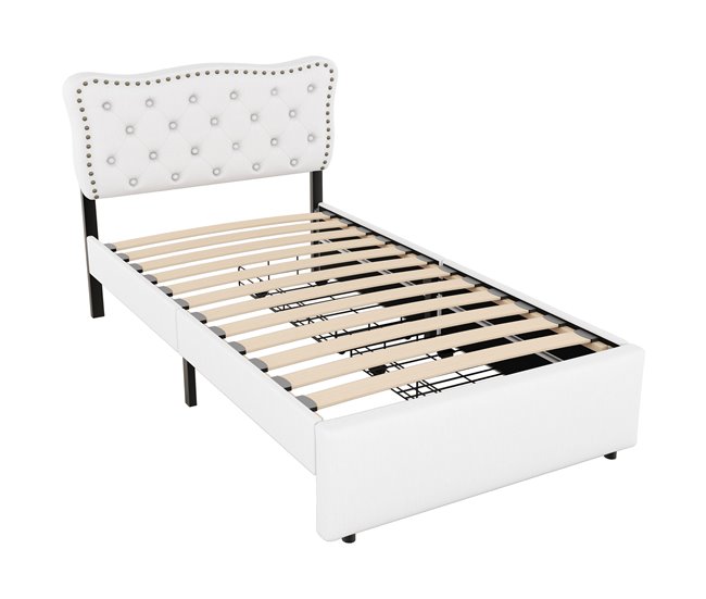 Camas individuales 92x203 Beige