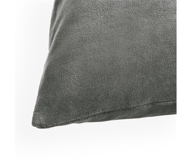 Acomoda Textil – 4 Fundas de Cojín Terciopelo. Gris
