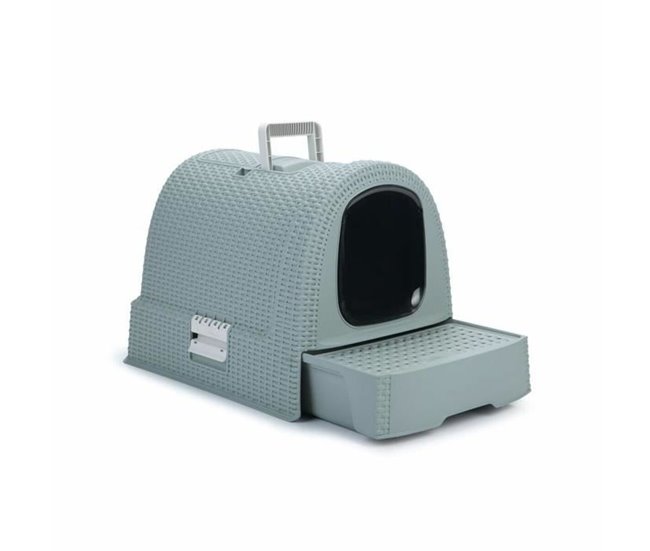 Arenero para Gatos Gris