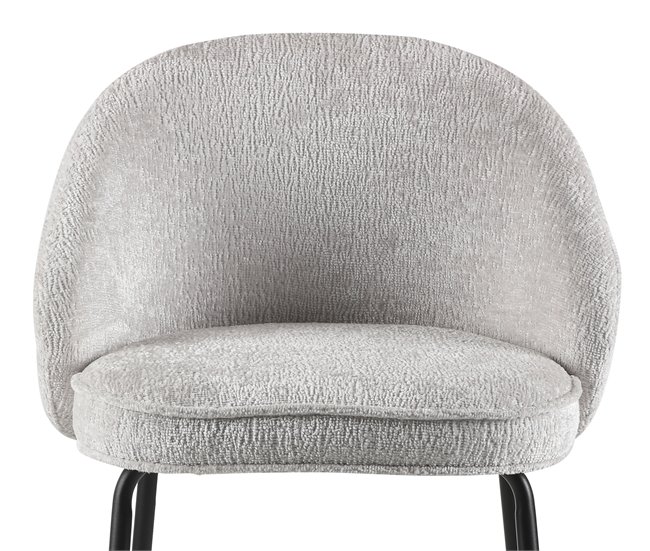 Pack de 2 taburetes altos QUEEN Beige
