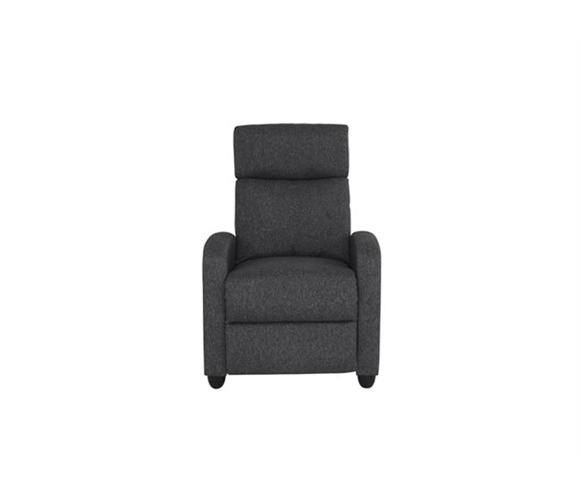Sillón relax manual EROS gris oscuro Gris Oscuro