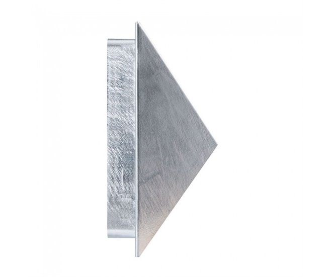 Aplique de exterior galvanizado Pontio 27 Nórdico Gris