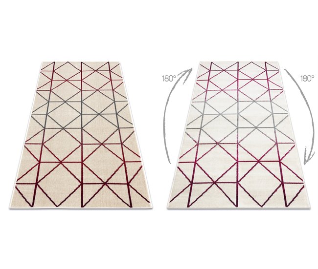 Alfombra GINA 21242561 Geométrico Beige