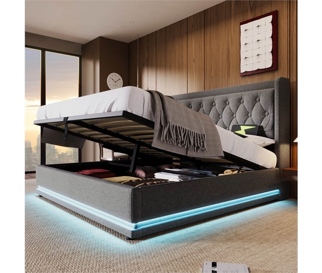 Canapés abatibles Gris