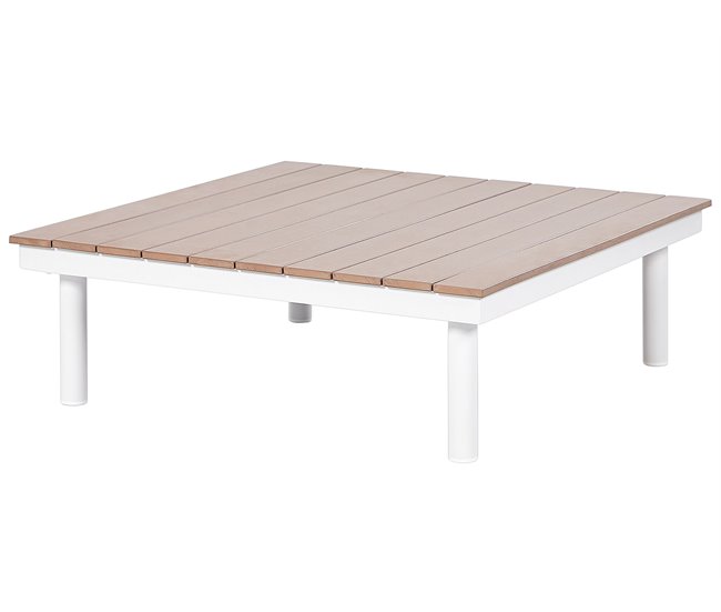Beliani Conjunto de jardín Poliéster MISSANELLO Beige