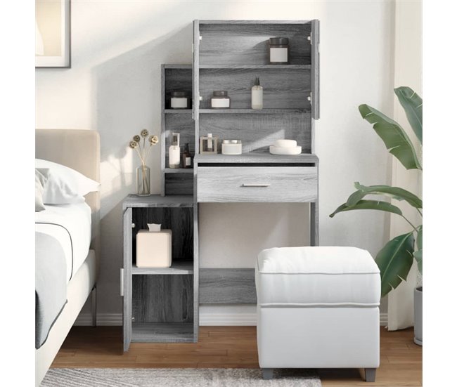 Tocador DREAM SPACE 80 Roble/ Gris