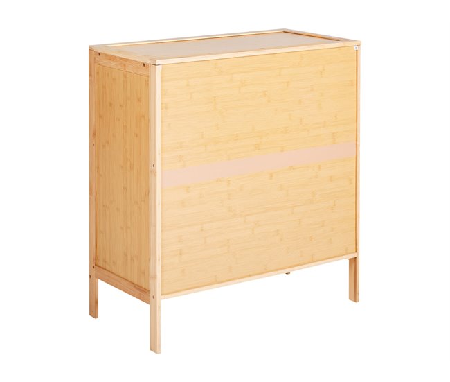 Beliani Zapatero MIDWOOD Madera Clara