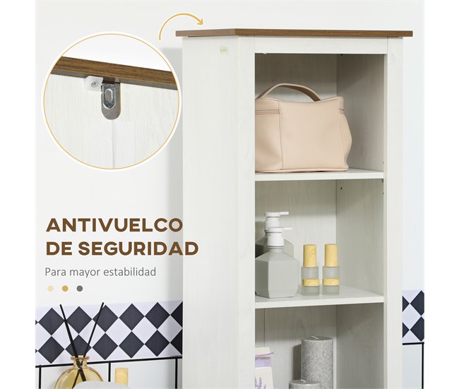 Conjunto de Baño Melamina de Madera kleankin Multicolor