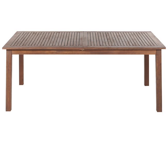 Beliani Conjunto de comedor CESANA Marron