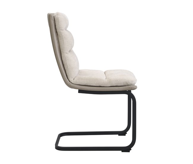 Pack de 4 sillas de comedor SIBYL  Beige