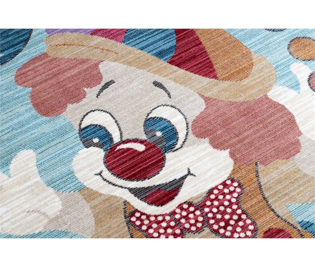 Alfombra infl TOYS 75328 Payaso para niños moderno Azul