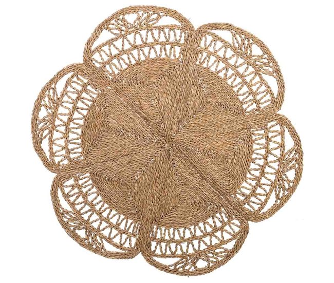 Alfombra de fibra natural Marron