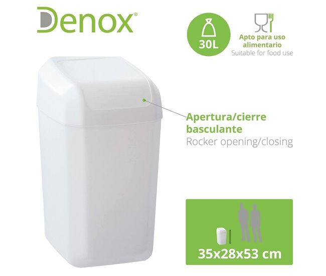 Papelera Blanco