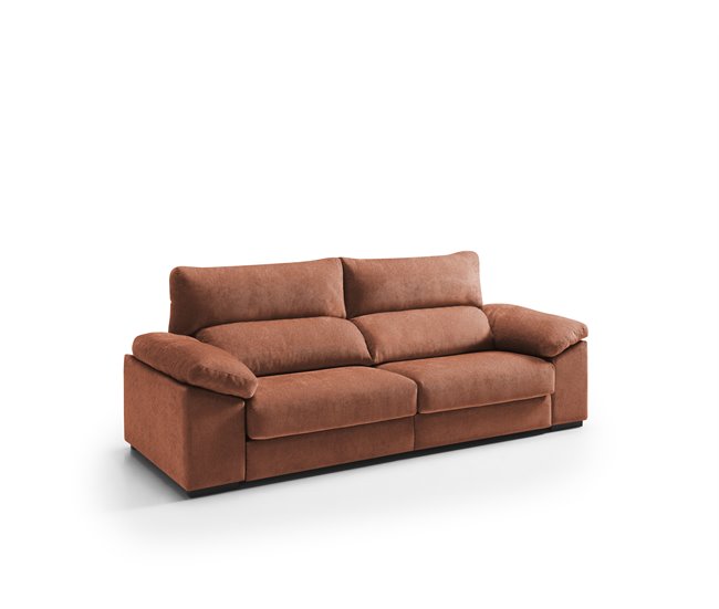Sofá 4 plazas XXL HIBA Terracota