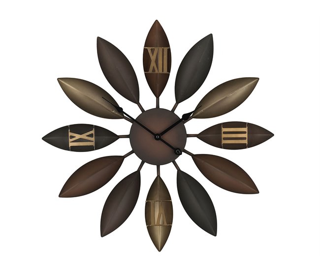 Beliani Reloj de pared BEINWIL Marron