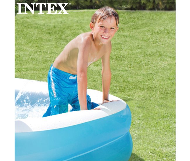 Piscina familiar hinchable INTEX Azul