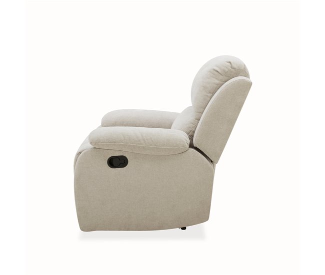 Sillón relax manual RYAN Gris Claro