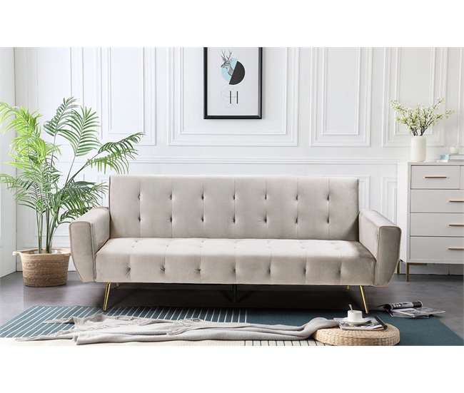 Sofa Cama Niki Gris
