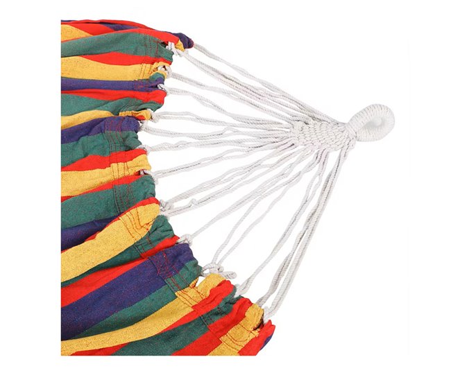 Acomoda Textil – Hamaca de Acampada Multicolor