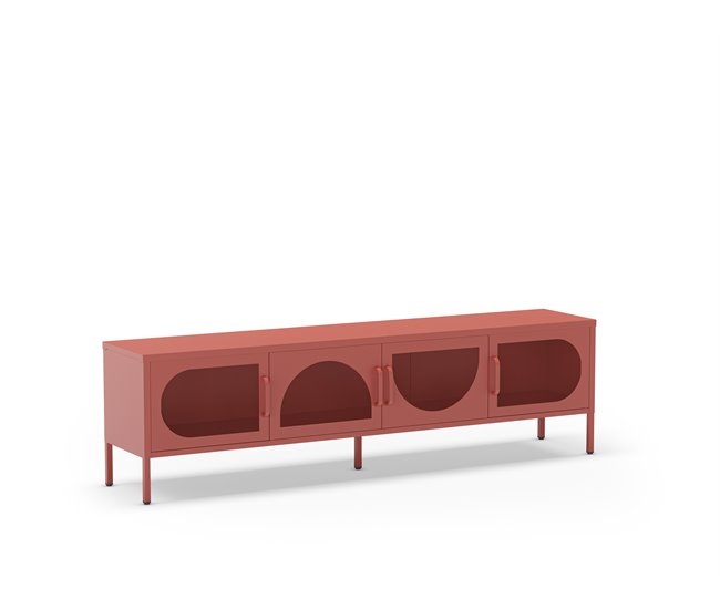 Mueble tv TAYRA 180cm Terracota
