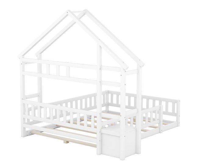 Camas de matrimonio 195x194 Blanco