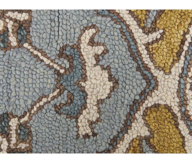 Beliani Alfombra de pelo corto MUCUR 80x150 Mostaza