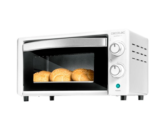 Cecotec Horno de sobremesa Bake Toast 1090 Blanco