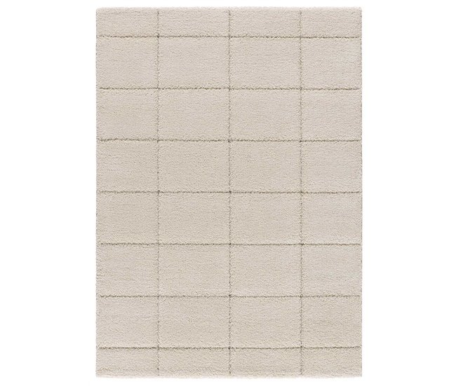 Alfombra de estilo escandinavo MOLIER - ATTICGO 160x230 Blanco