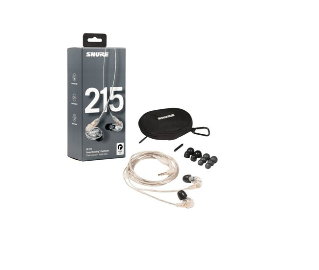 Auriculares con Micrófono SE215 Pro Transparente