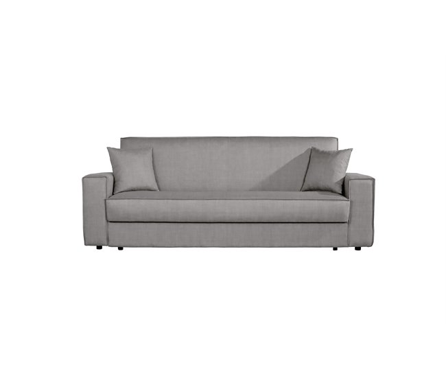 Sofá cama LAILA  3 plazas gris Gris