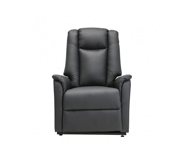 Sillón relax eléctrico piel sintética MAX Antracita