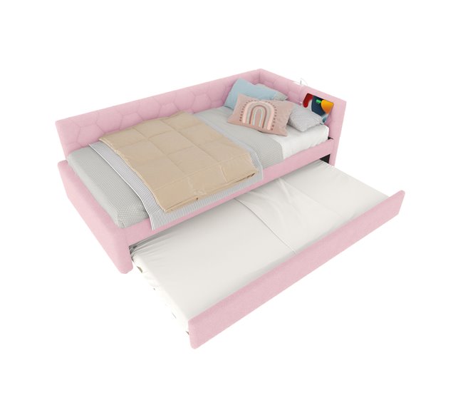 Camas nido 95x208 Rosa