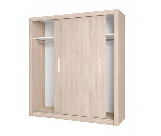 Armario Sava  puertas correderas sahara 182 Madera