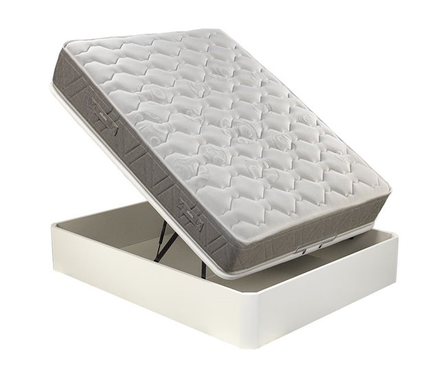 Colchón POCKETLIGHT 8K PIKOLIN de muelles ensacados Adapt-Tech + canapé gratis Pikolin color blanco 